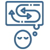 Reframe negative thoughts