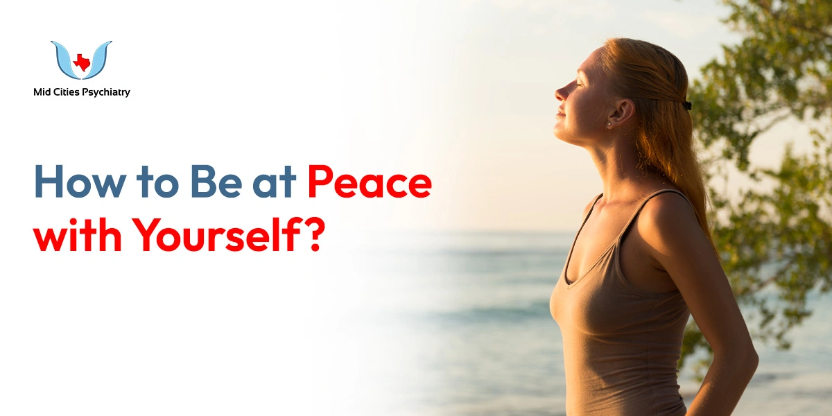 how to be at peace with yourself