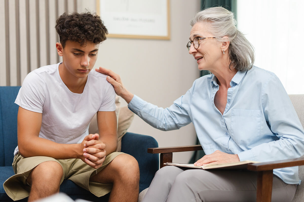 what to do if a family member is having a mental breakdown