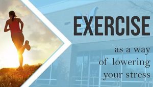 exercise way lowering stress