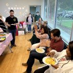 baby shower with mid cities psychiatry staff