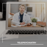 Doctor appear in telepsychiatry